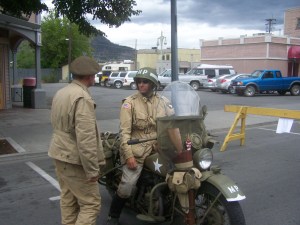  american motor cyvle driver, US army captain