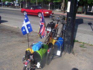 Tourists come through Merritt on many forms of transportation Photo KDG