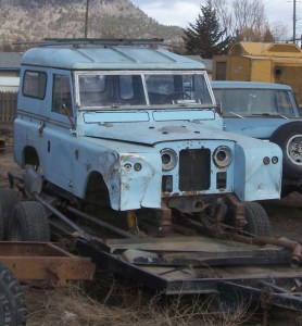 This Land rover knew the earth when it was ours to discover., now its ours to manage. File photo KDG