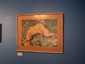  A work displayed at a Community Art show in Merritt. By Andrea Rogers.: Photo KDG