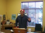 toastmaster president  ( Phil Lucchi)takes on Jester role at local&nbsp;meeting