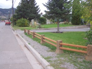 Even a small fence make a boundry against guessing File photo KDG 