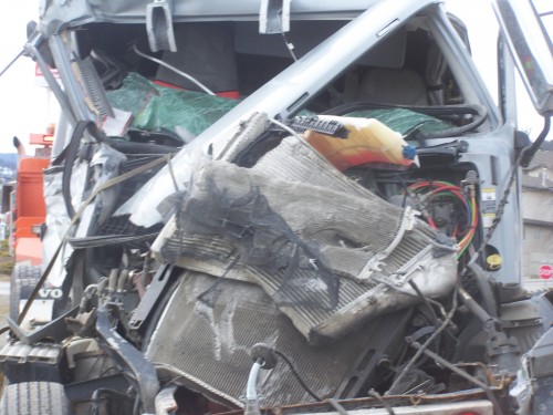 Big rigs ,accident