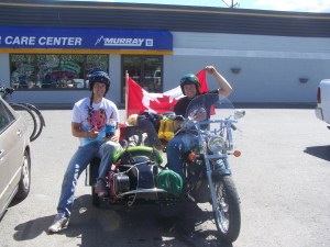 These young men were from Eastern Europe and were going across Canada, observing freedom of movement. File Photo KDG