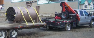 Pig catcher for pipeline, .File photo KDG