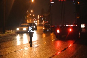 local police have road block on Halloween on Voght street , around the corner. BE Seen File photo KDG