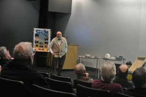 Dr Kerridge gives a talk on bats at local college File photo KDG