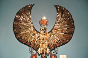 Mosaic by Siva Rosfelder Schechtel, on display at the local Court House Gallery for the next 6 weeks.