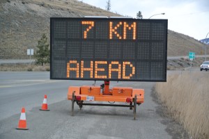 watch for signs similar for these in construction zones. File photo KDG
