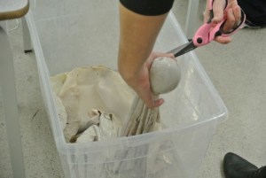 Rattles for traditional functions also raw hide File Photo KDG