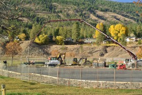 A Lacross rink is poured on Voght street Photo KDG