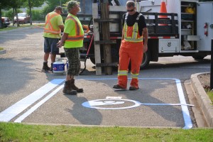 EV reserved parking Photo KDG