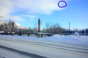 Voght street bridge, Merritt, BC Dec 12th 2016 Photo KDG